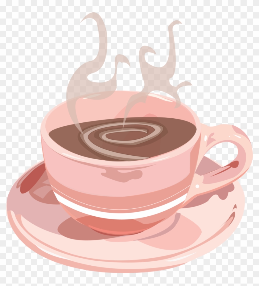 Teacup By Mz-bitch - Pink Coffee Cup Png #194475
