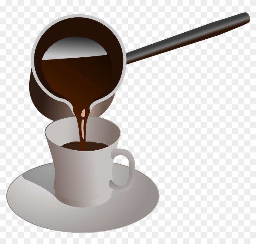 Coffee Pot Clipart - Turkish Coffee Clipart #194506