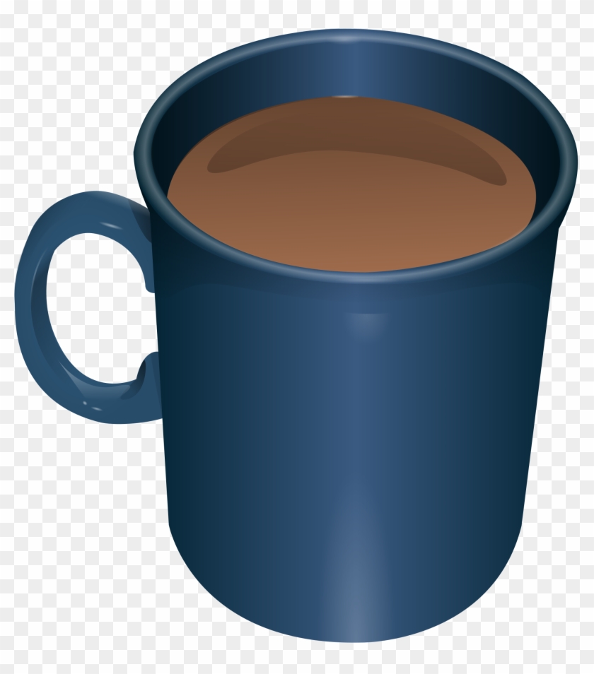 Medium Image - Coffee In Blue Mug #194556