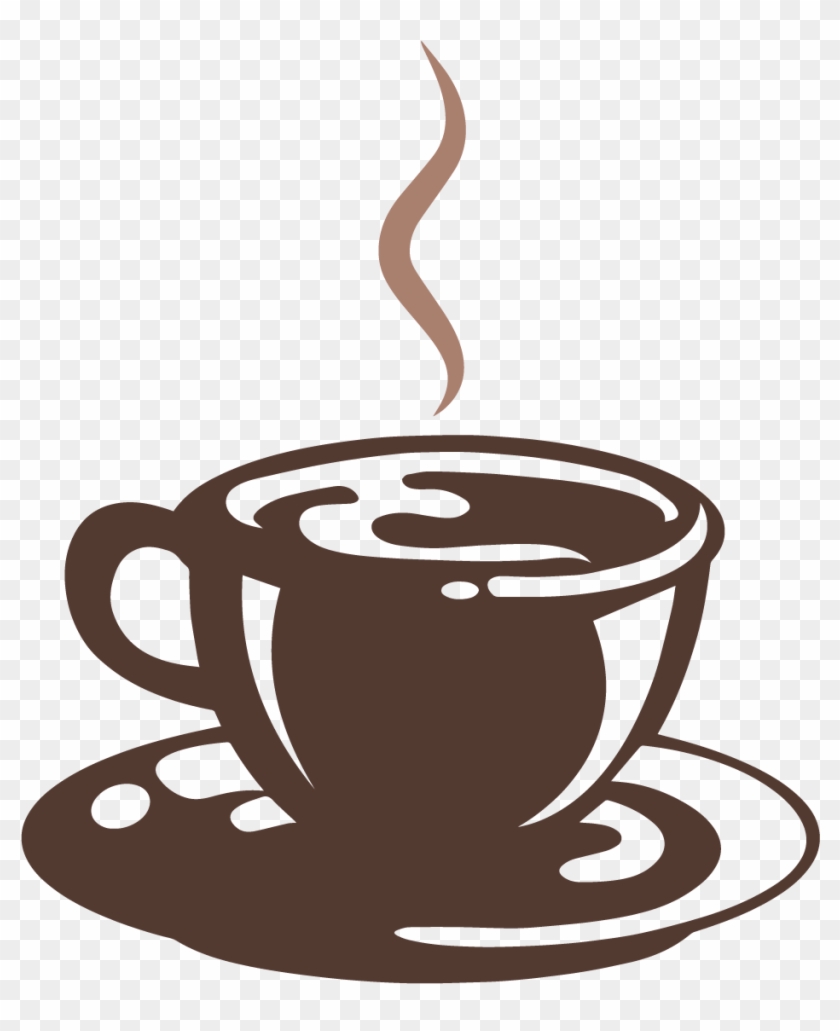 Coffee Black And White Clipart #194577