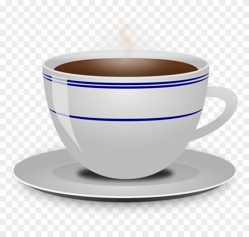 Coffee Clipart - Coffee Mug And Saucer #194589