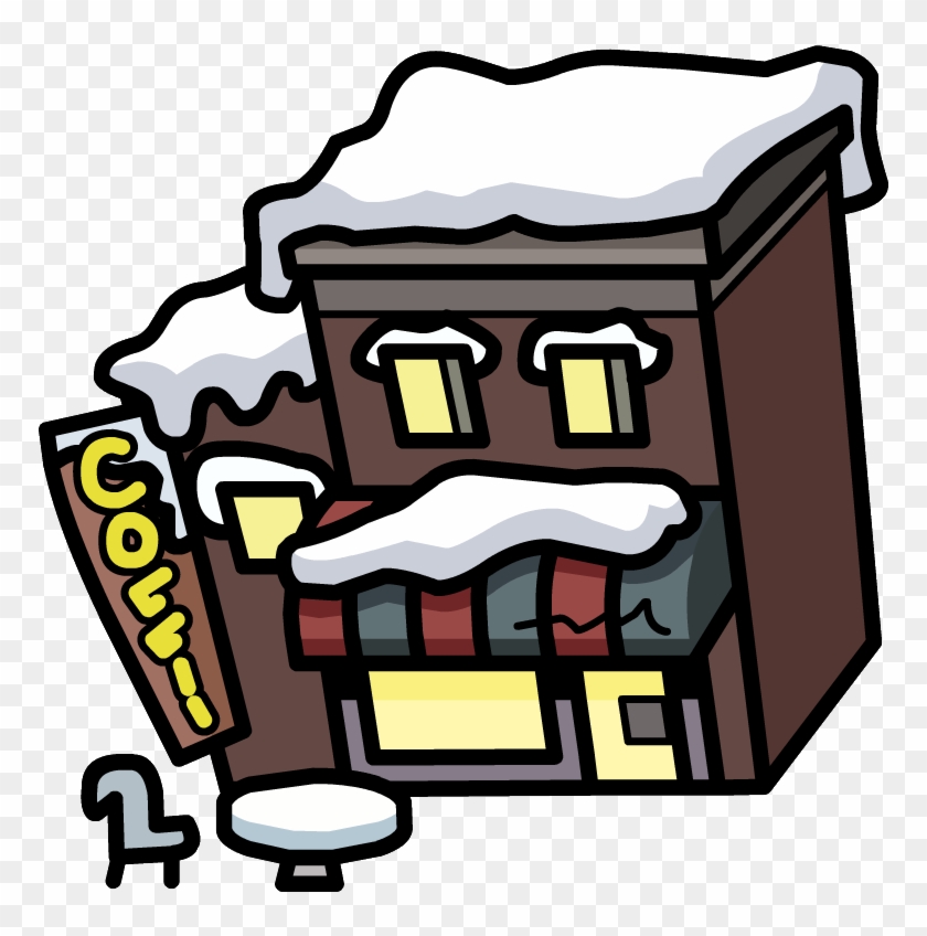 28 Collection Of Coffee Shop Clipart Png - Club Penguin Coffee Shop #194599