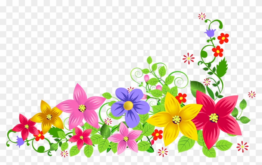 Caribbean Clipart Flower Decoration - Decoration Png #194677