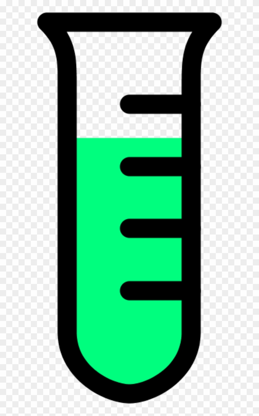 Glass Test Tube Chemical Laboratory Icon Clipart - Science Test Tube Clip Art #194671