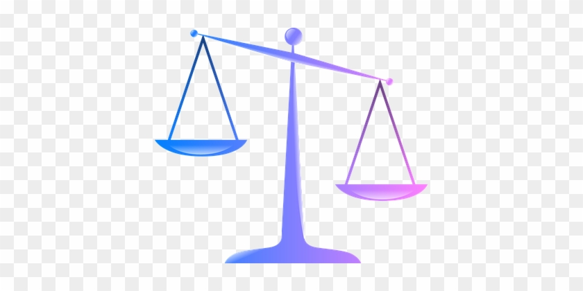 Justice, Law, Measurement, Scales - Scales Of Justice Clip Art #194720