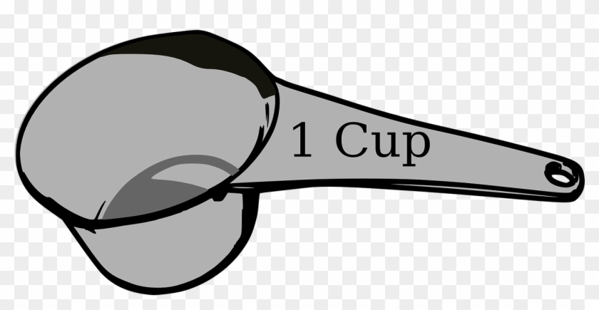 Https - 1 Cup Measuring Cup Clip Art #194754