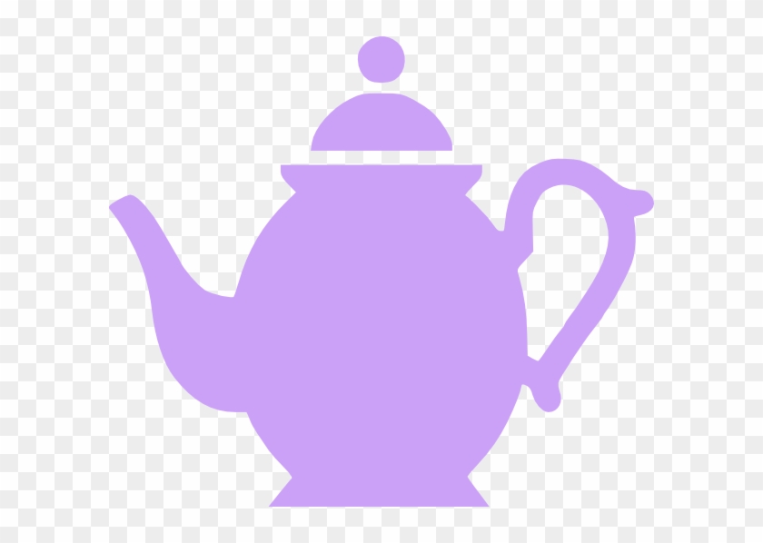 Teapot Clip Art - Purple Teapots Clip Art #194850