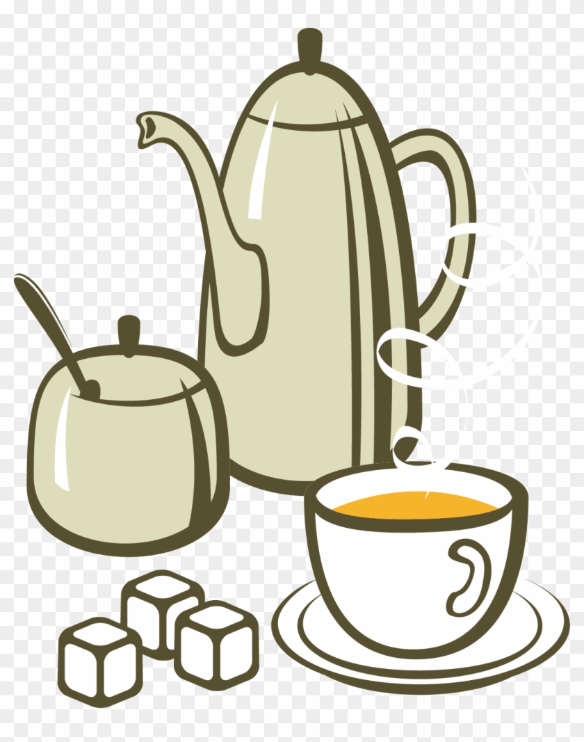 Tea Coffee Breakfast European Cuisine Clip Art - Tea Coffee Breakfast European Cuisine Clip Art #194913