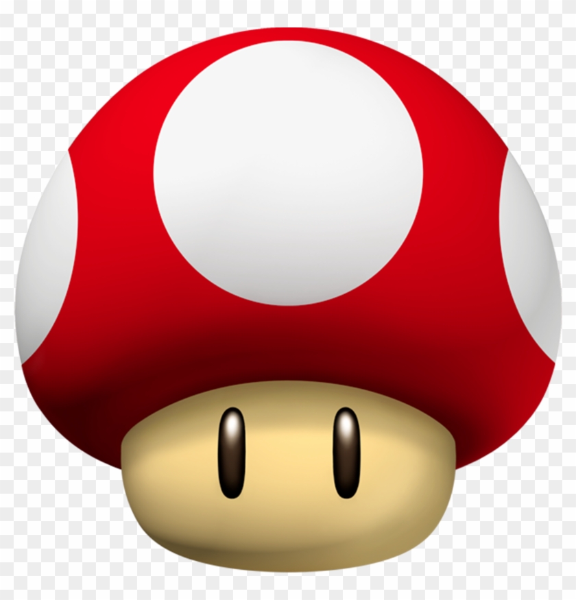 New Super Mario Bros - Mario Power Up Mushroom #194870