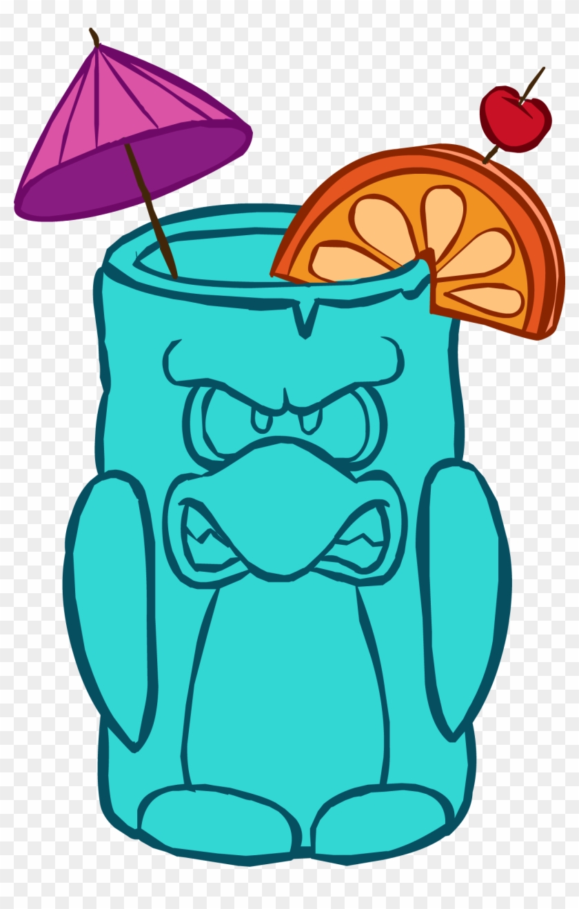 Blue Tropical Cup - Blue Tropical Cup #194879