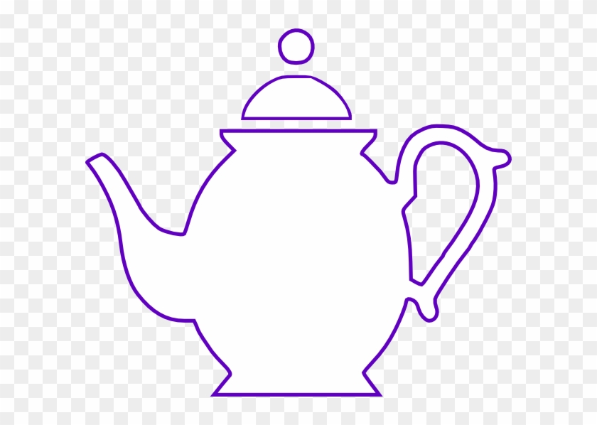 Teapot Clip Art At Clker Com Vector Clip Art Online - Peter Pan - Shall We Have Our Tea First Wall Clock #194922