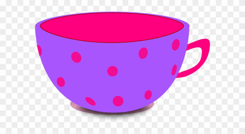 Purple Tea Cup Clip Art #194926