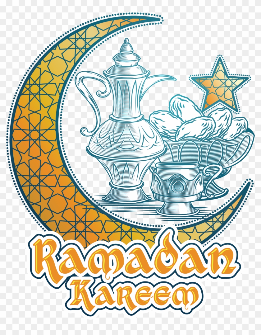 Teapot Moon Ramadan Label - Ramadan #194972