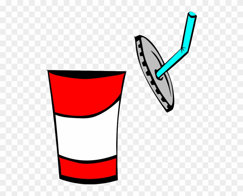 Open Cup Clip Art - Cup With Lid Clip Art #195064