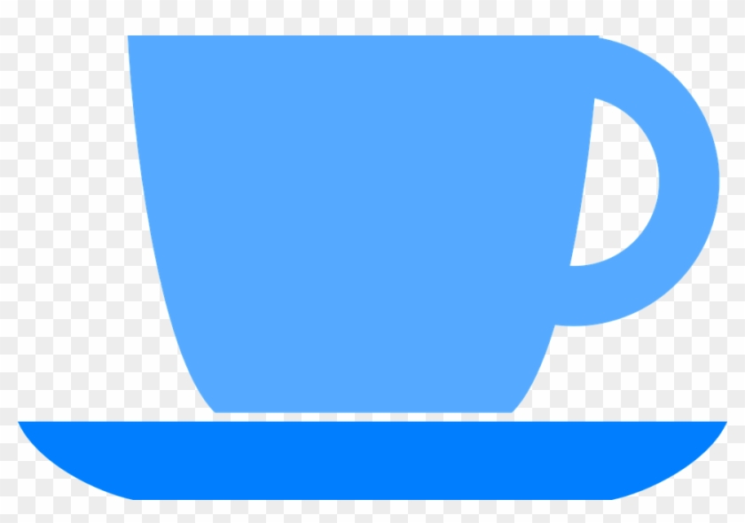 Coffee Cup Icon Blue #195172