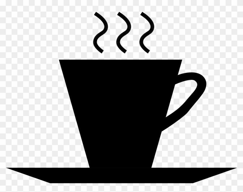 Filecup Of Coffeesvg Wikipedia - Coffee Cup Silhouette Png #195209