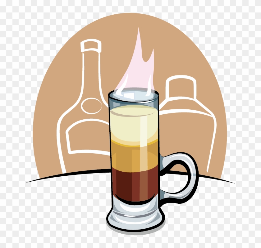 B 52 Cocktail Drawing Clip Art - Cocktail #195251