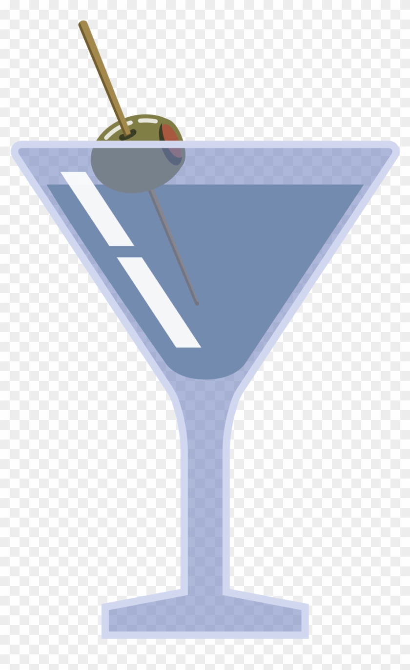 Martini Glass Cocktail Glass Clip Art Vector Free Clipart - Martini Cartoon Png #195485