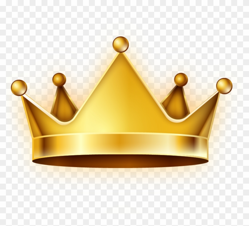 Crown Clip Art - Gold Crown Png #195487