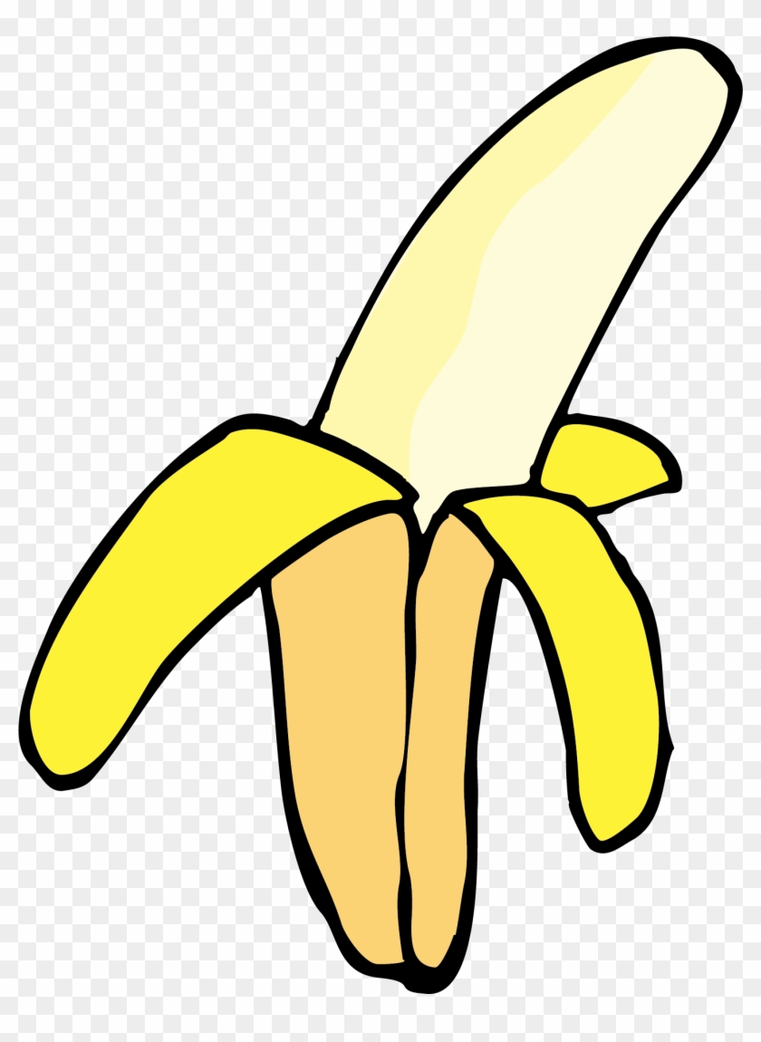 Fruit Cartoon Banana Cake Clip Art - Fruit Cartoon Banana Cake Clip Art #195521