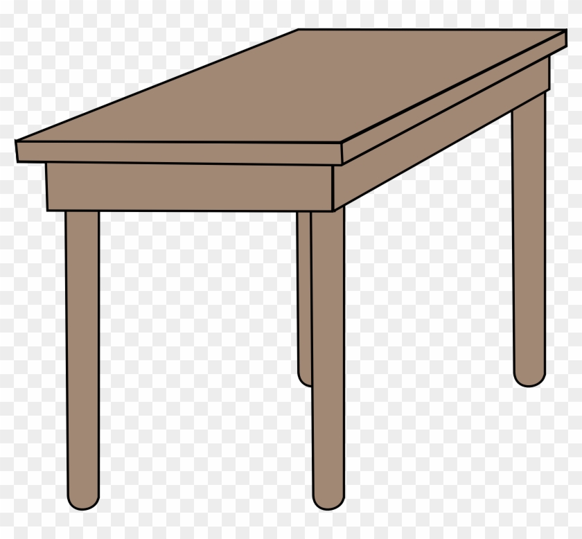 Image For Desk School Clip Art - School Table Clipart #195526