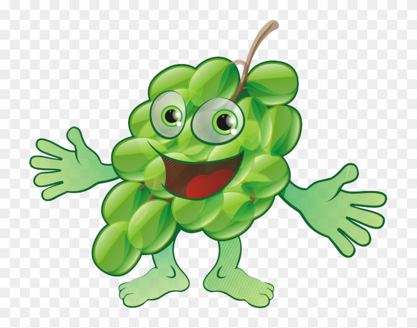 Fruit Grape Bitter Melon Clip Art - Grape #195540