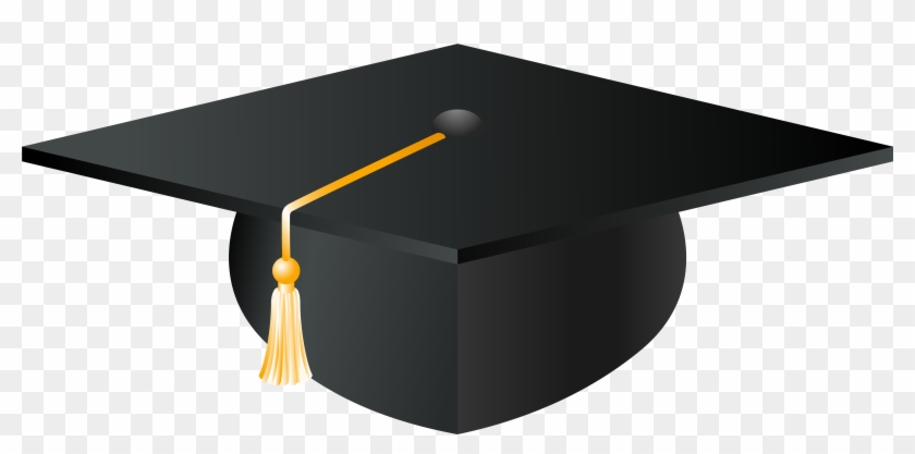 Graduation Clipart Vector - Graduation Cap Transparent Background #195571