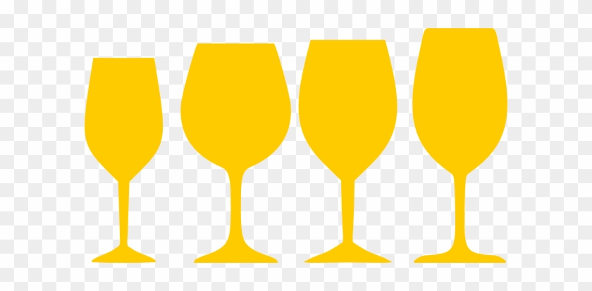 Glass Clipart Wine Goblet - Wine Glasses Vector Png #195564
