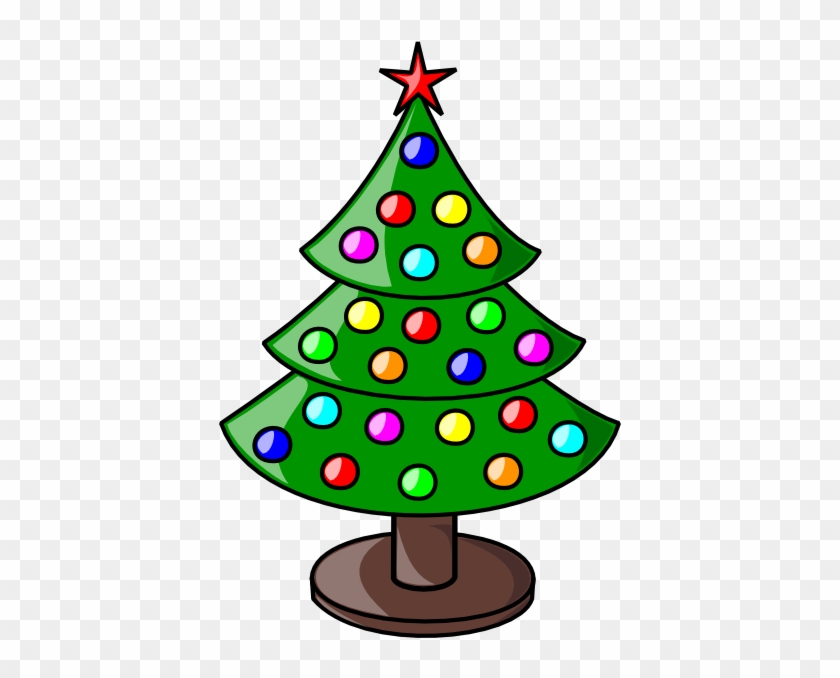 Colouful Clipart Christmas Tree - Clipart Christmas #195865