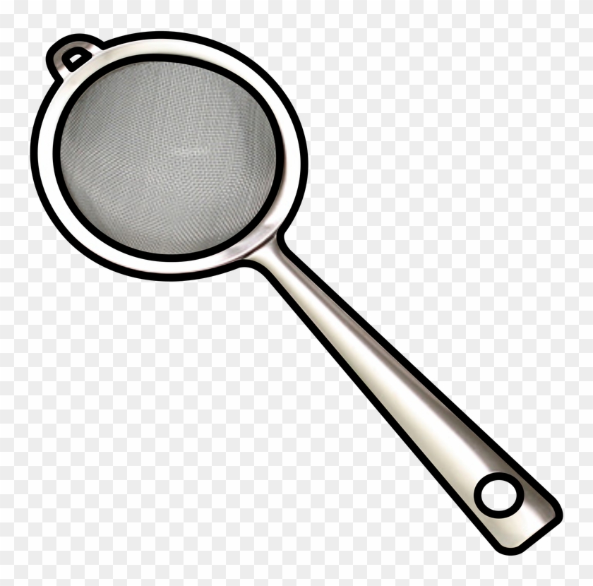 Tea Strainers Stainless Steel Strainer Clip Art - Tea Strainers Stainless Steel Strainer Clip Art #195887