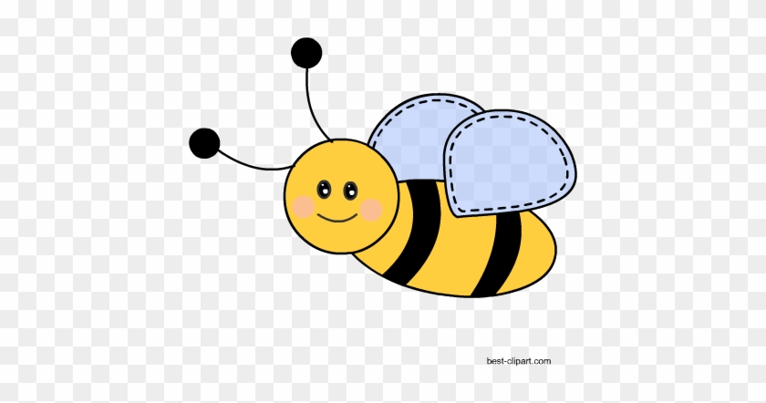 Cute Bee Png Clip Art Image - Honey Bee #195886