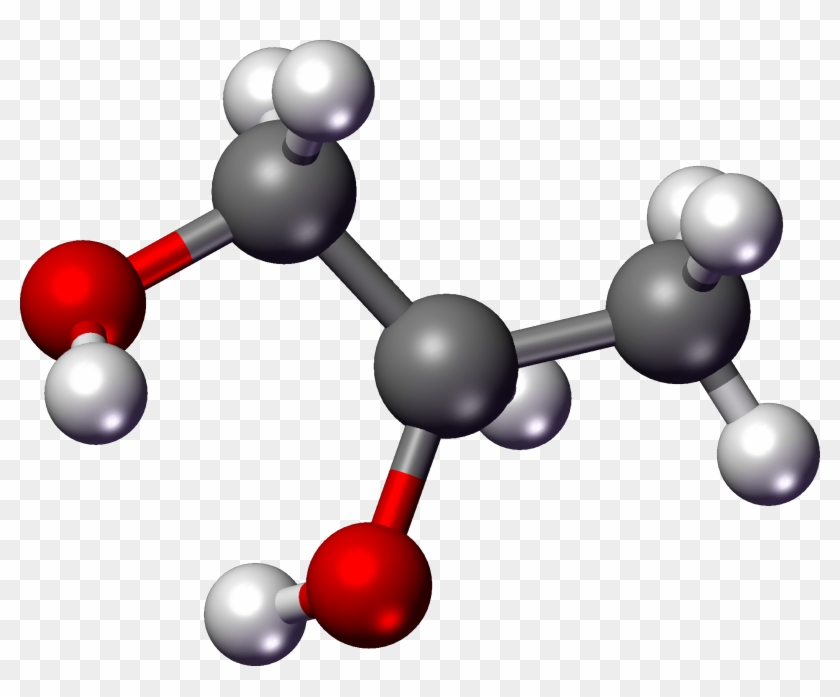 Molecules Png File - Propylène Glycol #195928