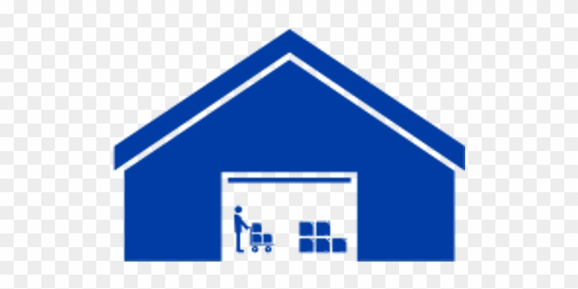 Warehouse Logistics - Warehouse Clipart Blue #195944