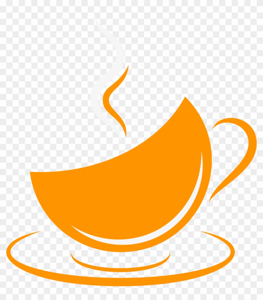 Coffee Cup Cafe Orange Coffee Clip Art - Coffee Cup Cafe Orange Coffee Clip Art #195953