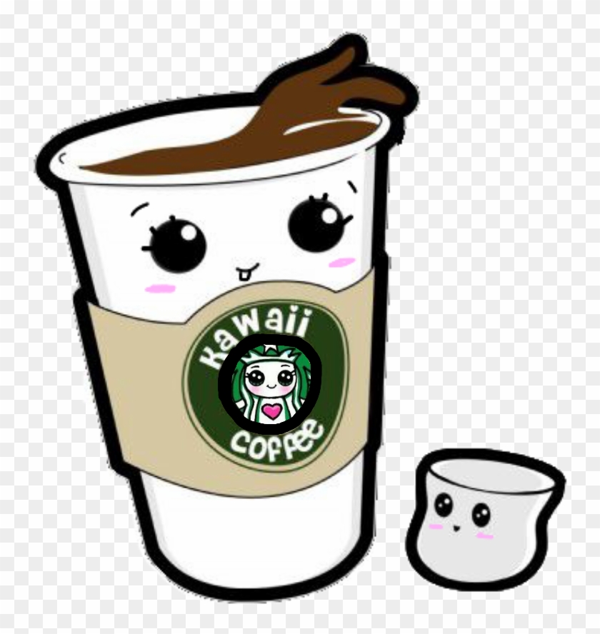 Starbucks Drink Marshmallow Coffee Cute Kawaii Cupfreet - Kawaii Coffee #195963