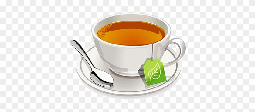 Tea Clipart Transparent - Tea Bag In Tea Cup #196030