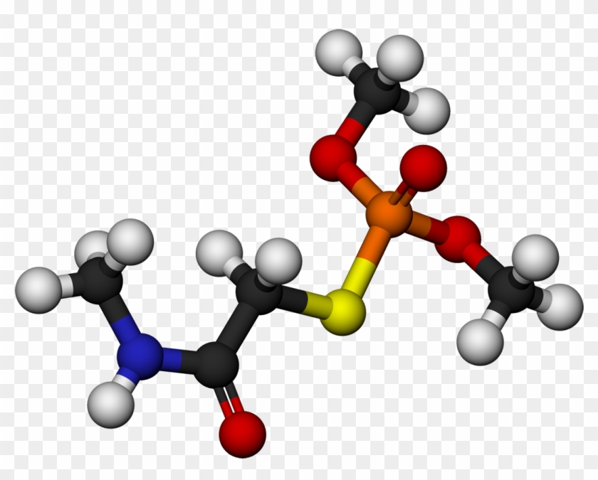 Omethoate Molecule 3d Balls By Ahrls - Acid #196085