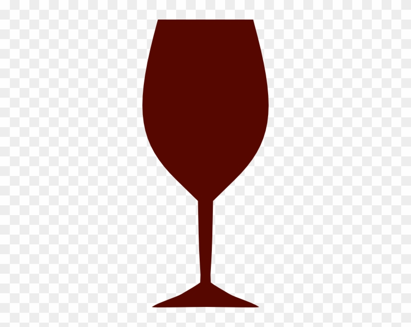 Wine Glass Clip Art At Clker - Transparent Wine Glass Sillouette Clipart #196157