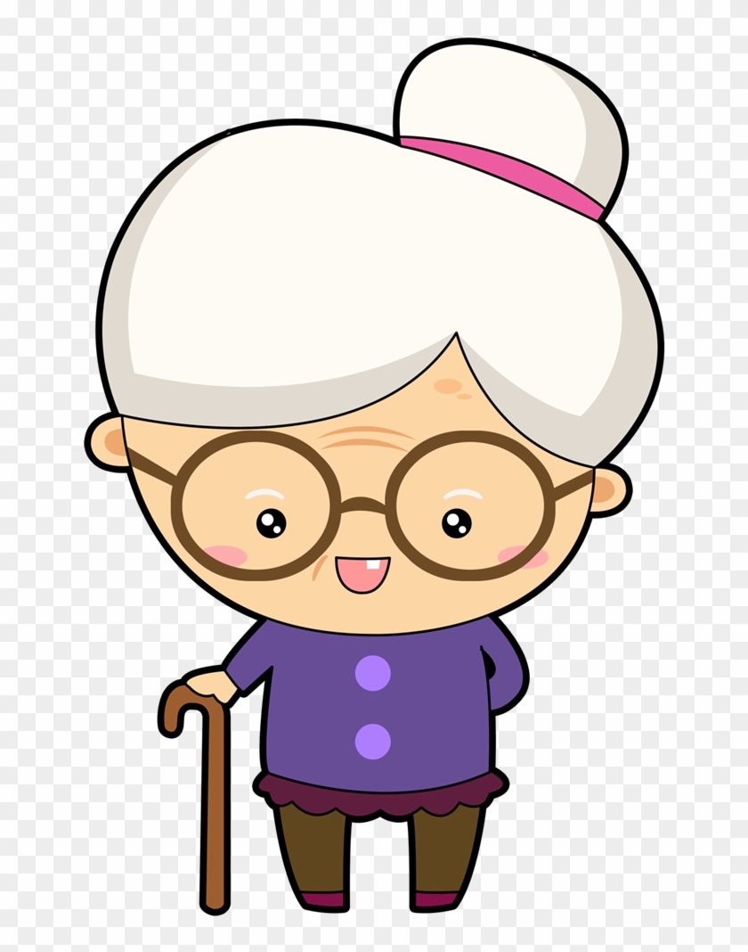 Image Of Anime Clipart 3 People Clip Art Images Free - Grandma Cartoon #196185