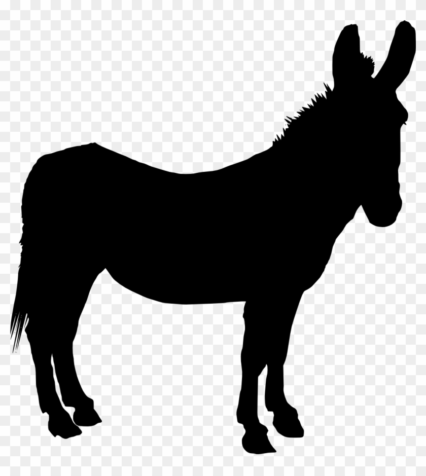 Free Download - Donkey Silhouettes #196216