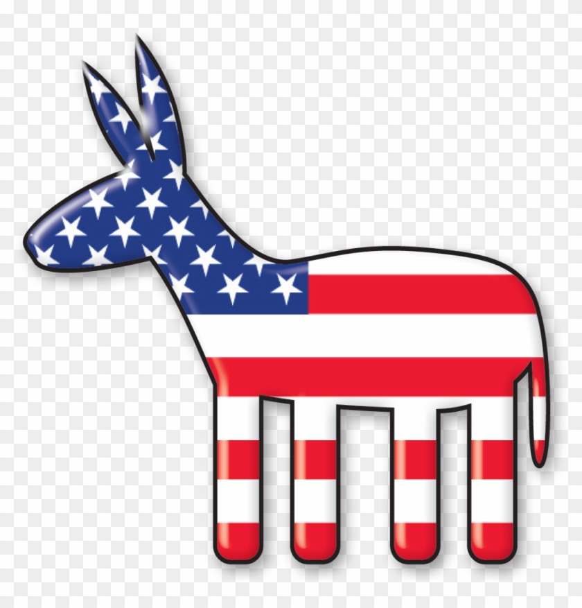 File - Flag-donkey - Democratic Party In Usa #196220