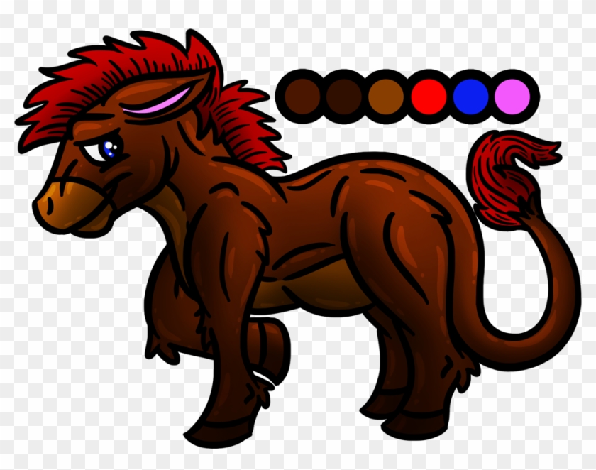 Meet Nasty The Donkey - Cartoon #196265