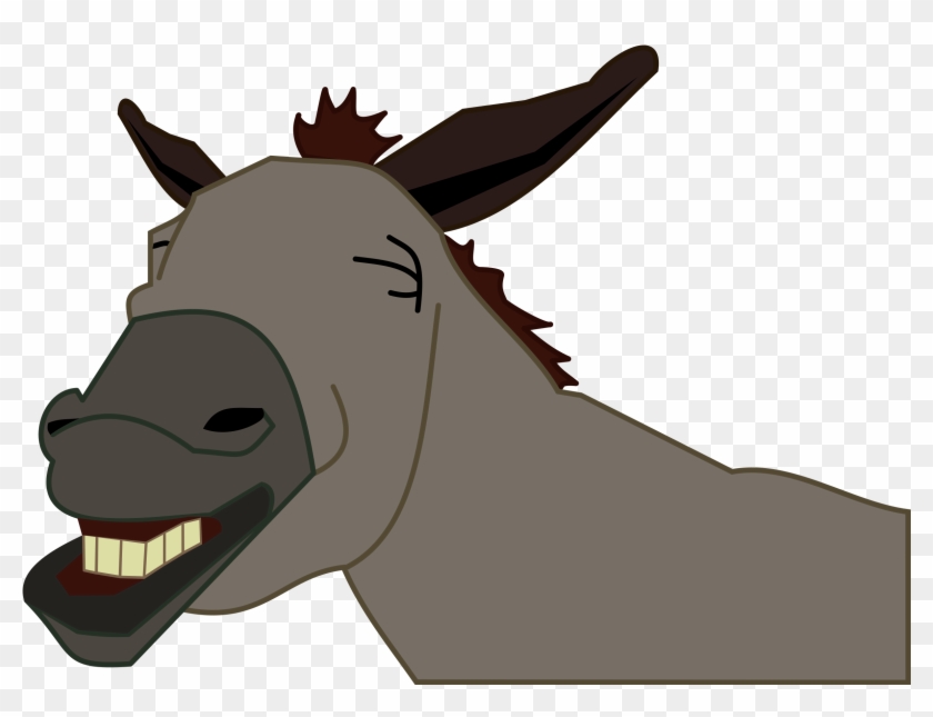 Clipart - Donkey Head Clip Art #196267