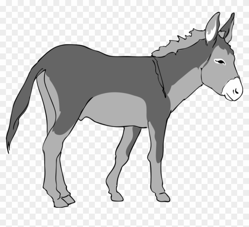 Free To Use Amp Public Domain Donkey Clip Art - Donkey Clipart #196277