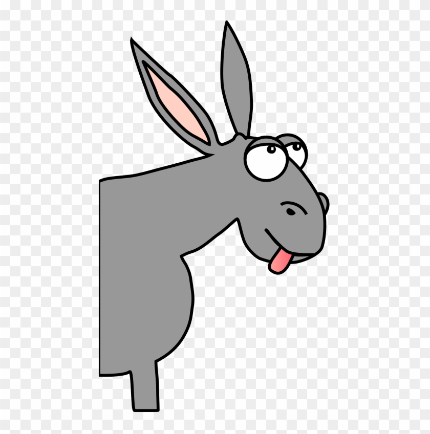 Free To Use Public Domain Donkey Clip Art - Tete D Ane Dessin #196317