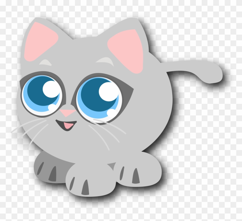 Big Image - Cute Baby Cats Clipart #196390