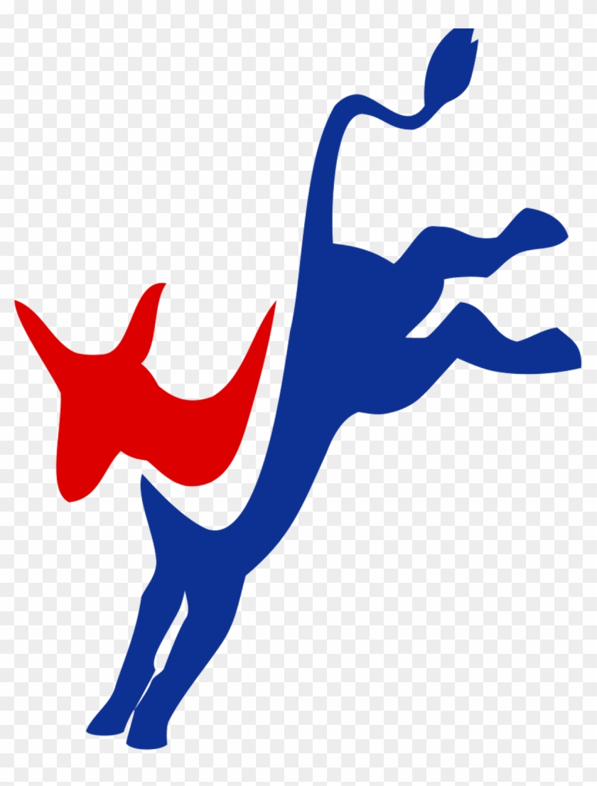 Democrats Logo Donkey Png - Difference Between Democrats And Republican #196397