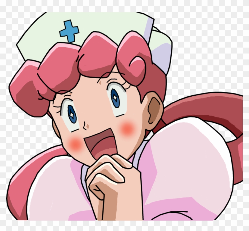 Serena By Stuanimeart Nurse Joy Surprised (png) By - Anime Surprised Png #196688