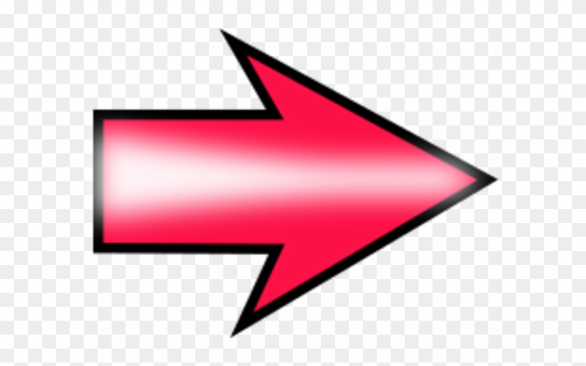 Arrow Pointing Right - Red Arrow Clip Art #196708