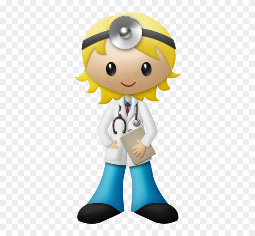 Clipart - Blonde Female Doctor Cartoon - Free Transparent PNG Clipart  Images Download